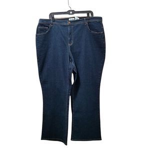 Denim & Company d&CO. Women's Blue Stretch Denim Jeans Size 22W